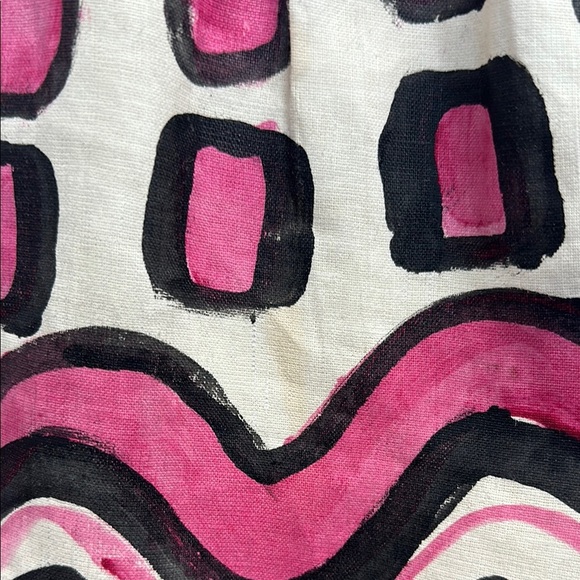 Searle Red and White Ruffled Halter Mini Dress - Picture 2 of 4